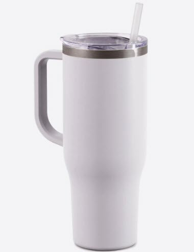40 Ounce Charger Travel Mug With Handle