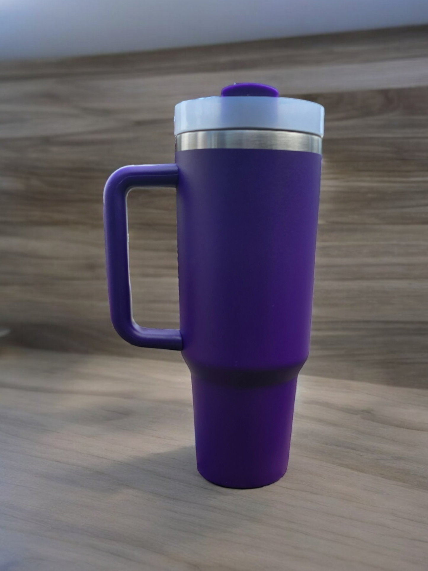 Dark Purple Stainless Steel 40 Ounce Travel Mug