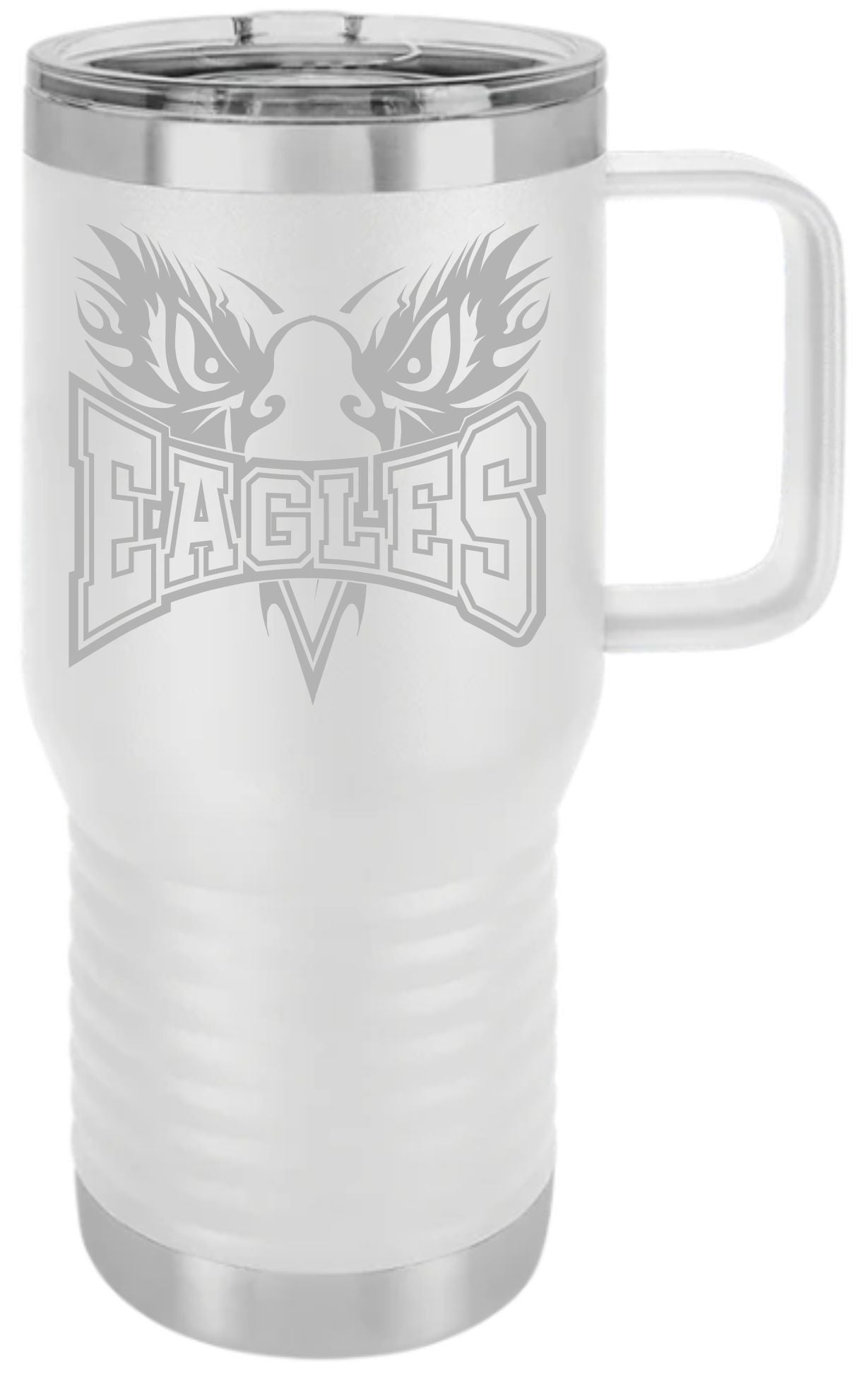 Eagles 20oz Travel Mug with Handle