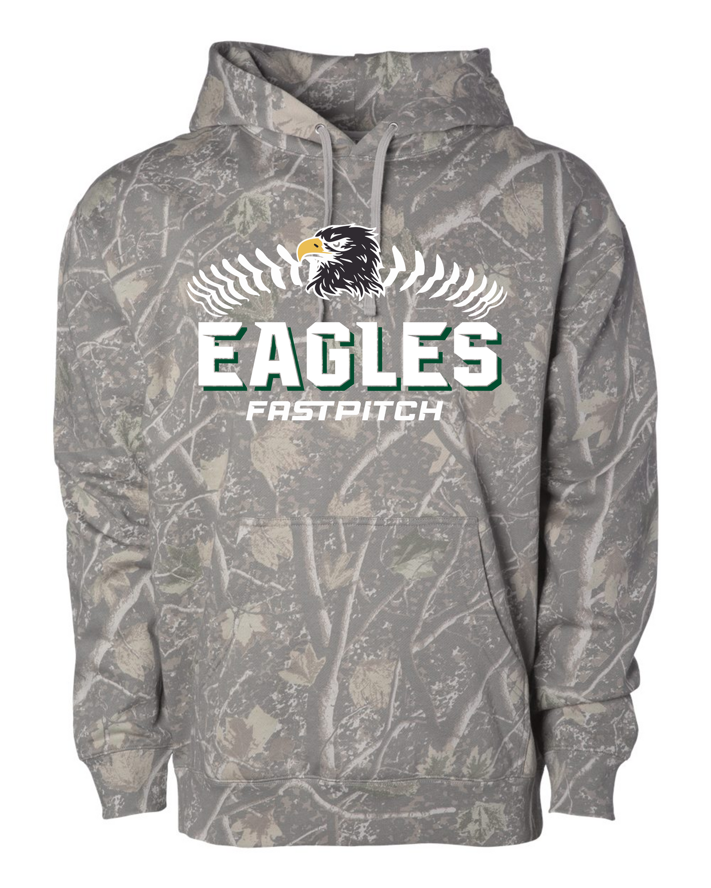 Eagles Fastpitch Camo Hoodie