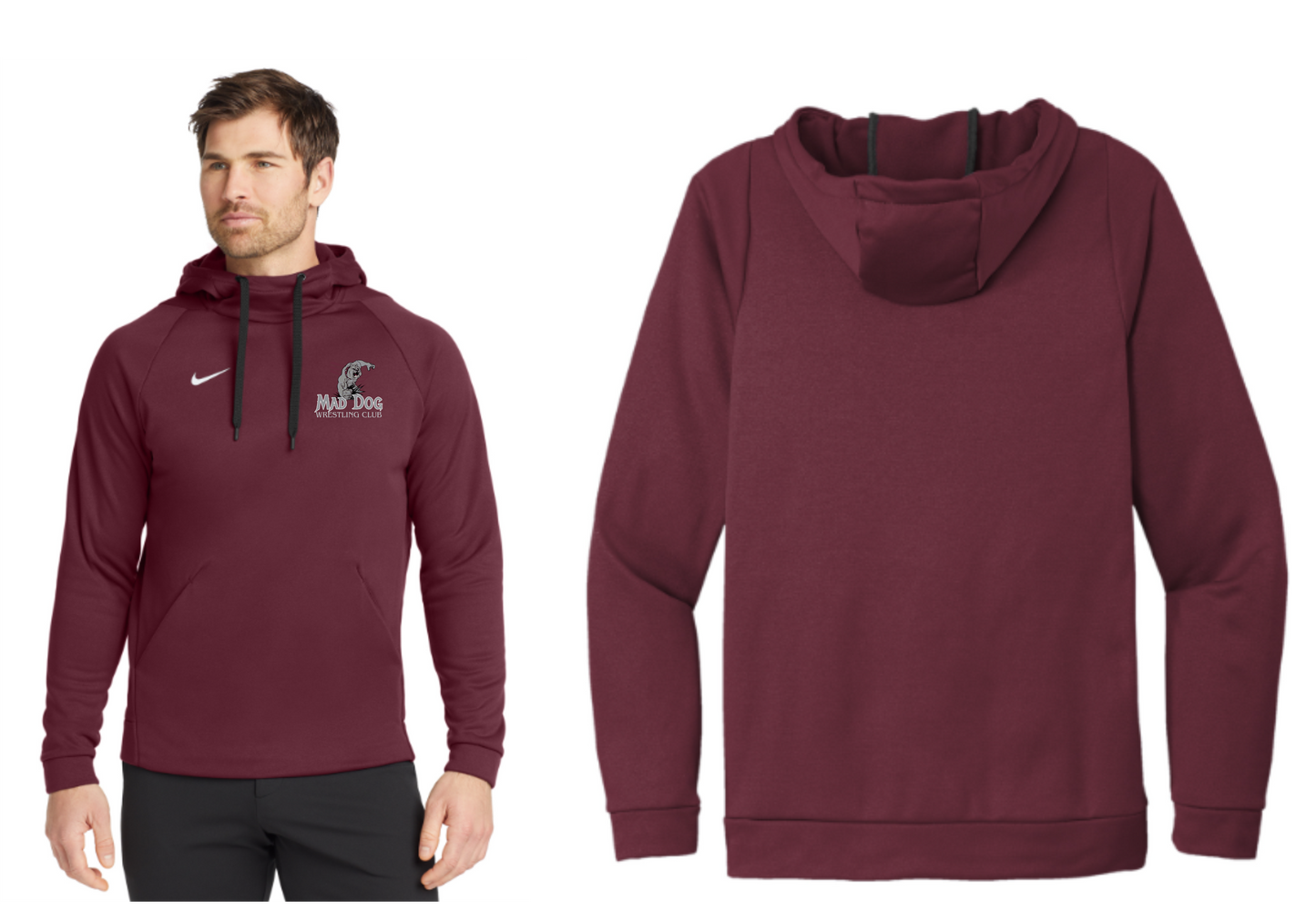 Nike Mad Dogs Wrestling Hoodie Embroidered