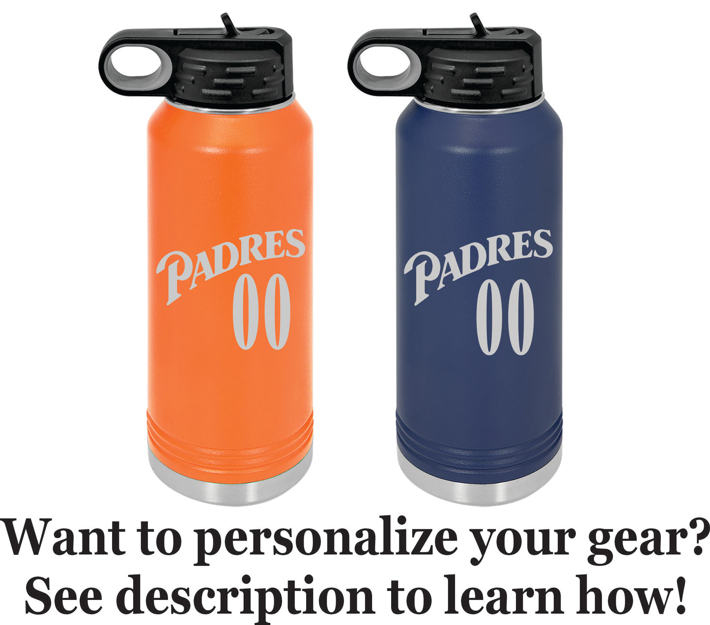 Padres 32oz. Water Bottle