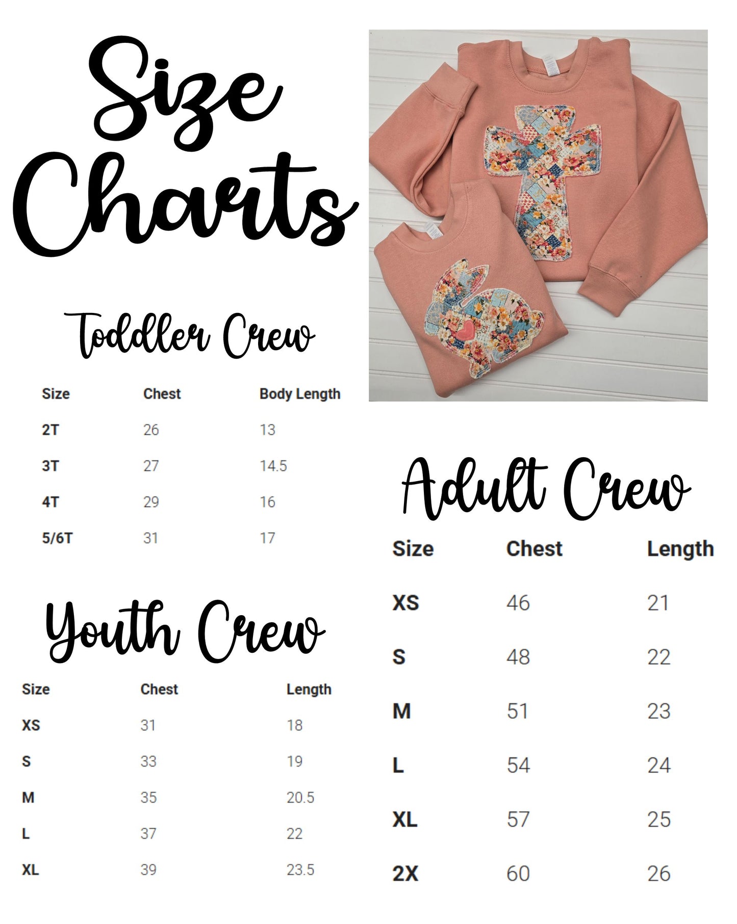 Easter Applique Crewneck