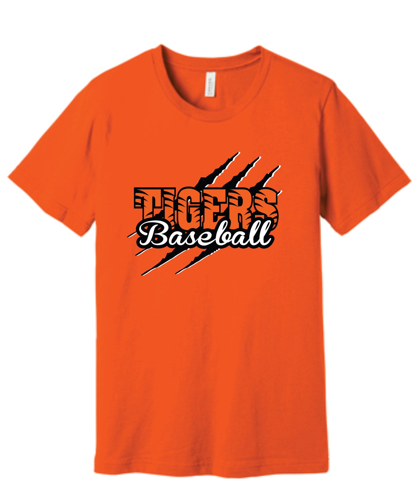 Tigers Baseball Scratch Tee