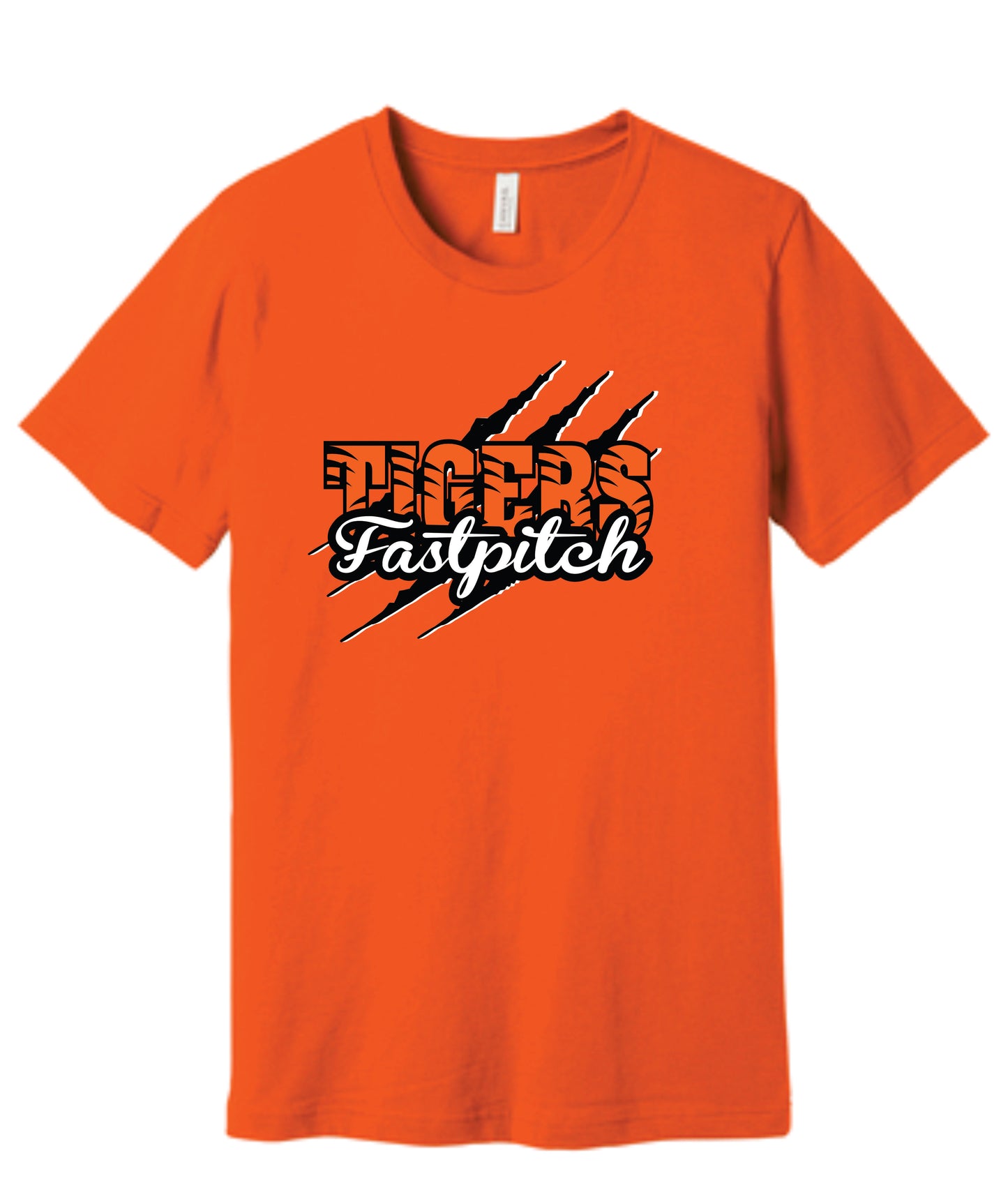Tigers Fastpitch Scratch Tee