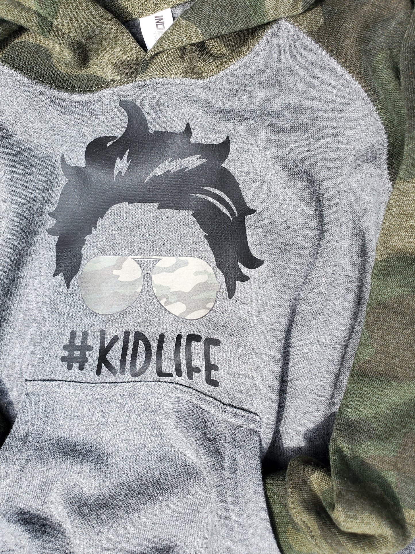 Camo Mom Life /Kid Life Hoodie