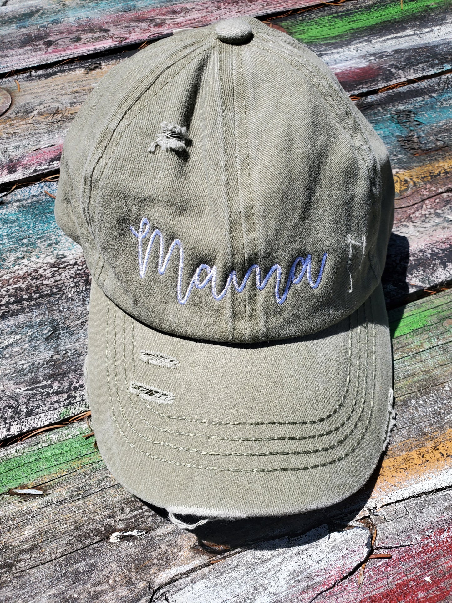 C.C. Criss Cross high pony/messy bun hat