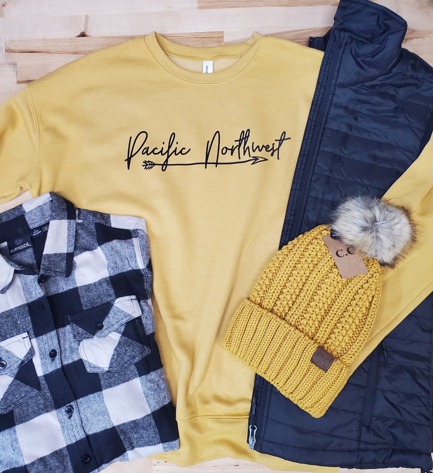 Bella mustard Pacific Northwest