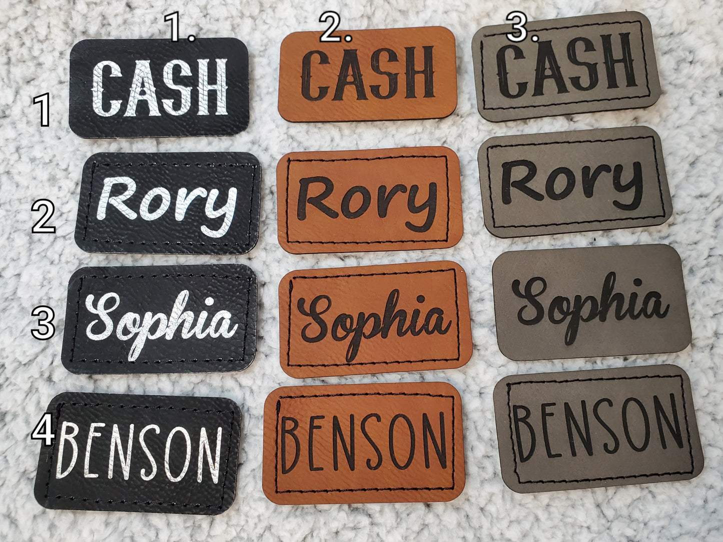 Custom Plaid Baby Beanie