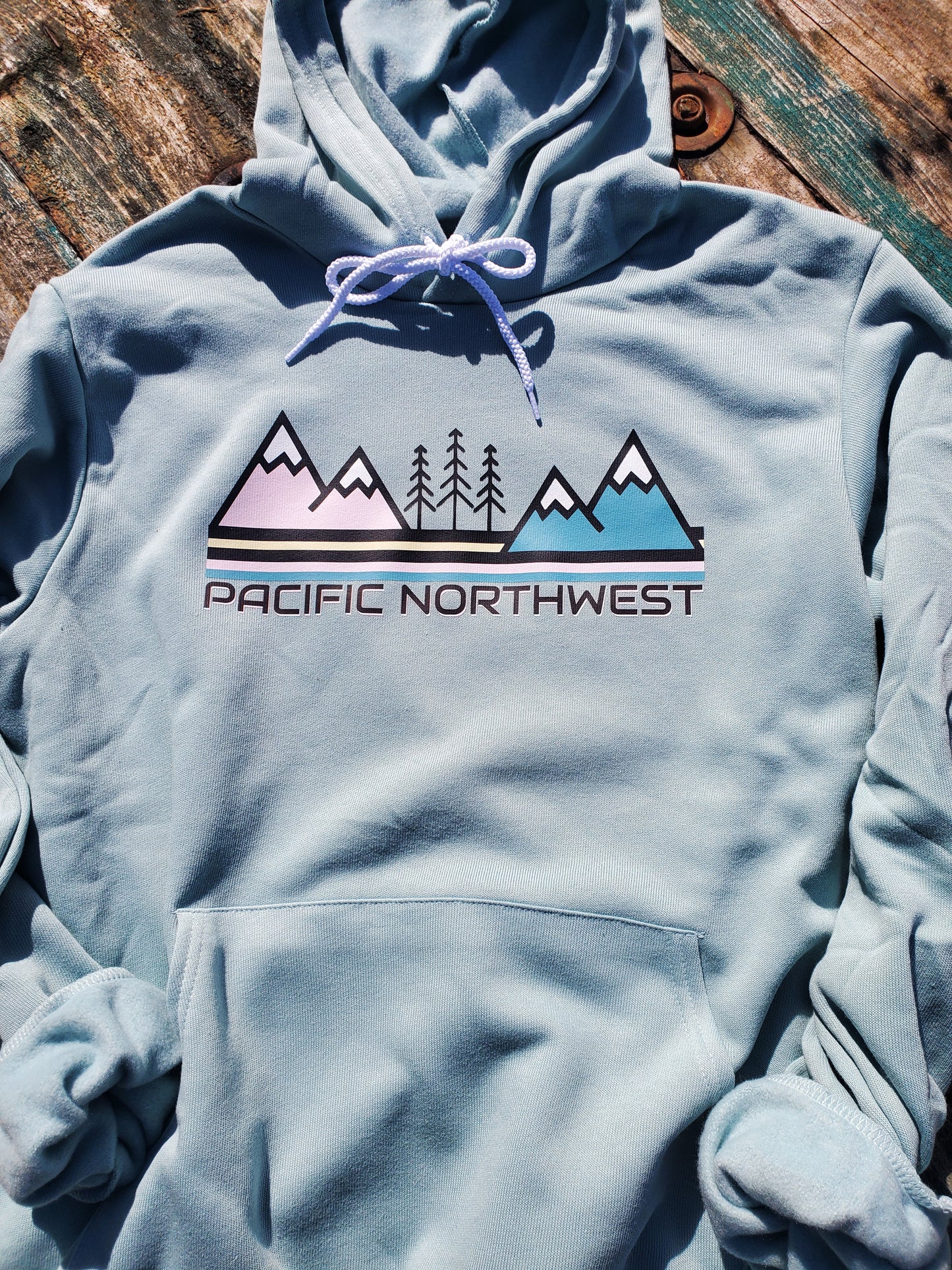 Dusty Blue Sunset Pacific NorthWest