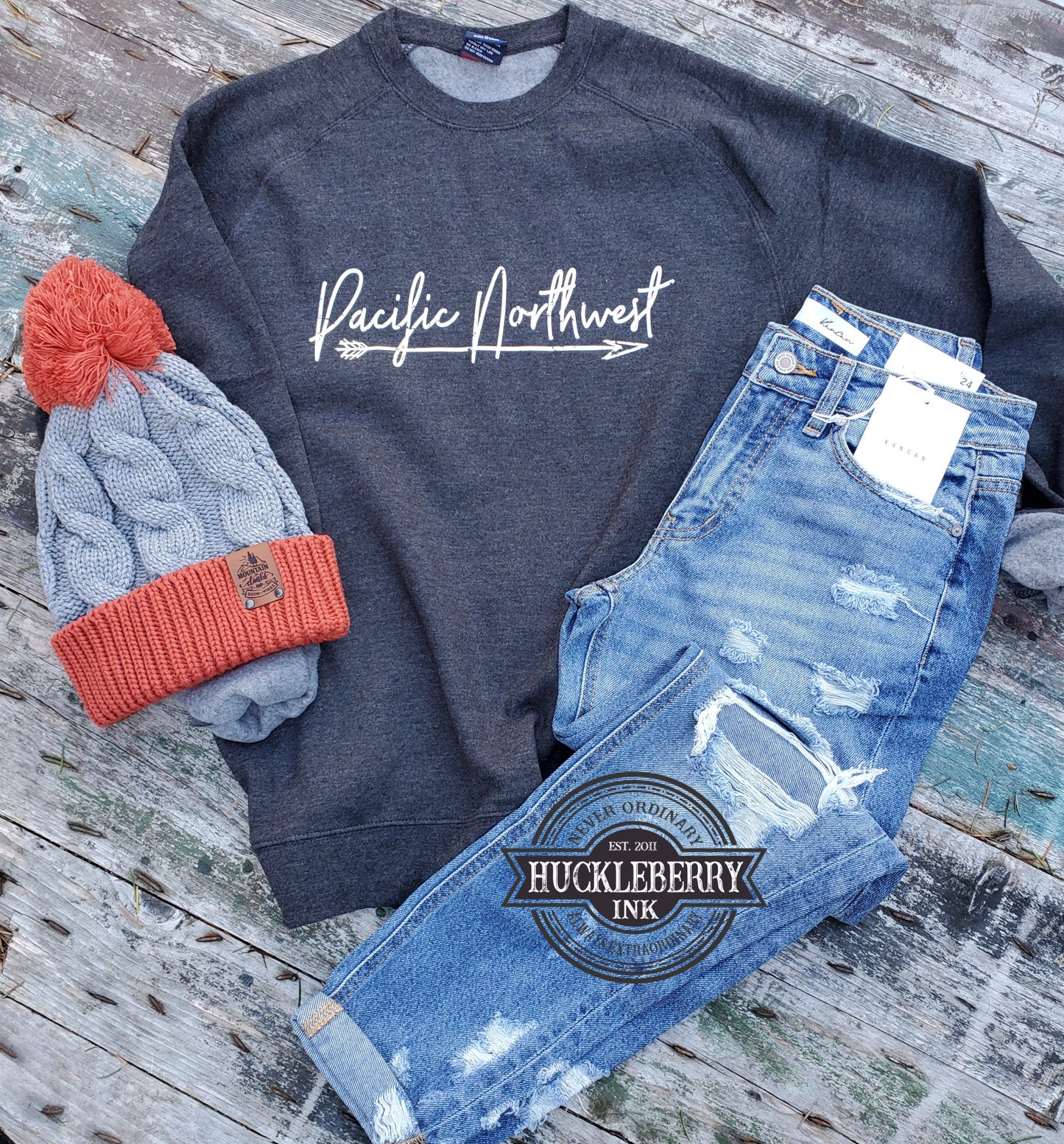 Pacific Northwest Crew Neck Sweatshirt