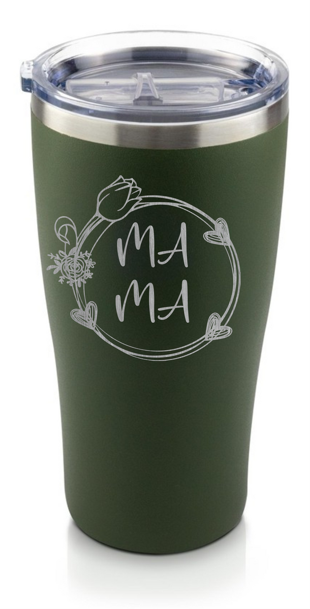 Camelia 30oz tumbler, Magnolia engraving, Full Wrap Engraving, Gift for  Teacher, Gift for Mom