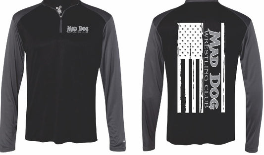 Mad Dog Wrestling 1/4 zip