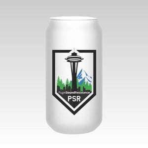 PSR Banner Frosted Beer Can Glass | 18oz