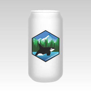 PSR Orca Frosted Beer Can Glass | 18oz