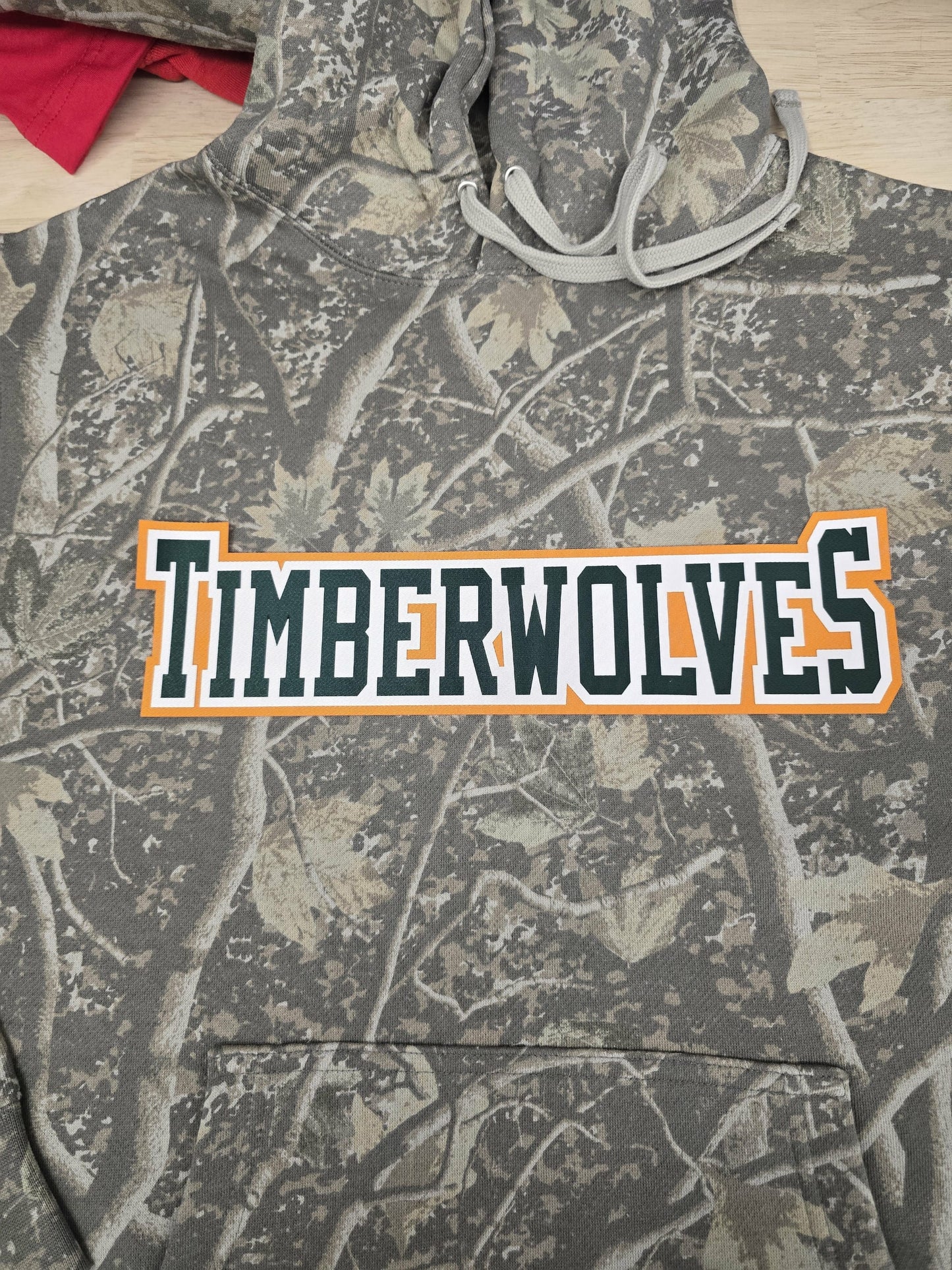 Deadwood Camo Hoodie with your favorite Team