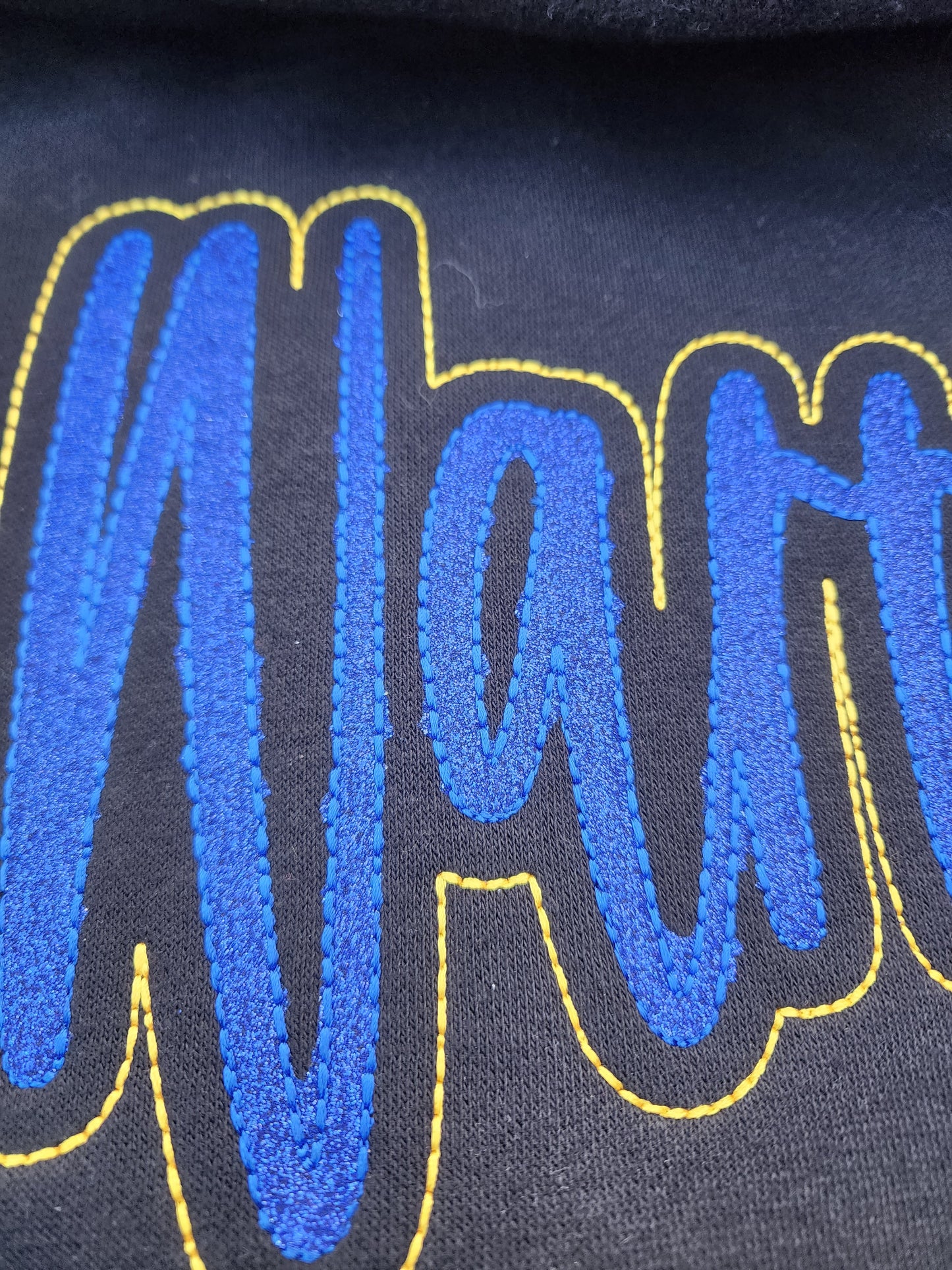 Warriors Embroidered Cowlneck Hoodie