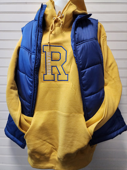 Warrior embroidered hoodie