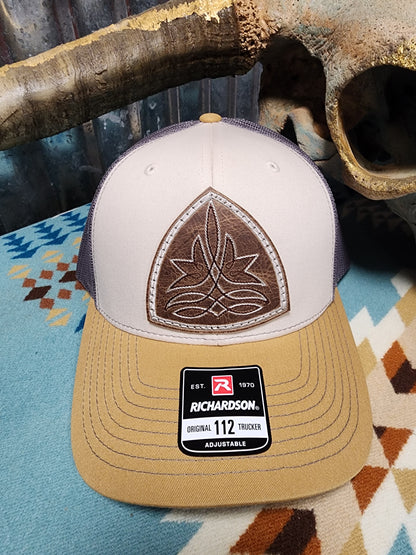 Mink beige/charcoal/amber gold Richardson 112