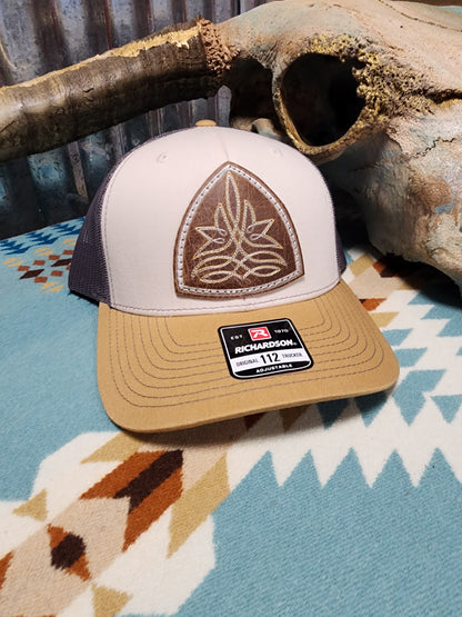 Mink beige/charcoal/amber gold Richardson 112