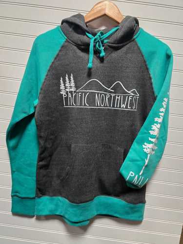 Pacific Northwest Teal Hoodie