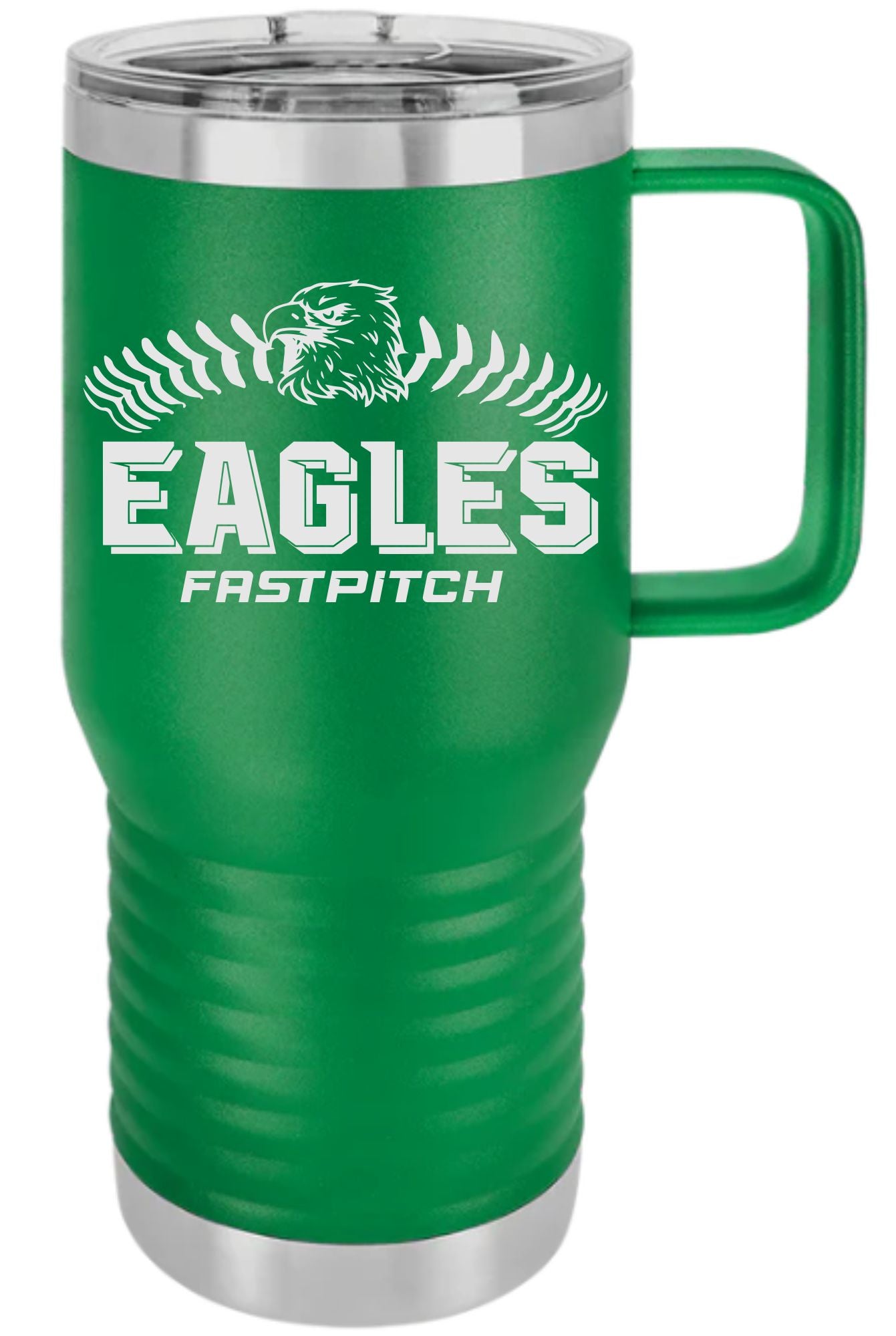 Eagles 20oz Travel Mug with Handle