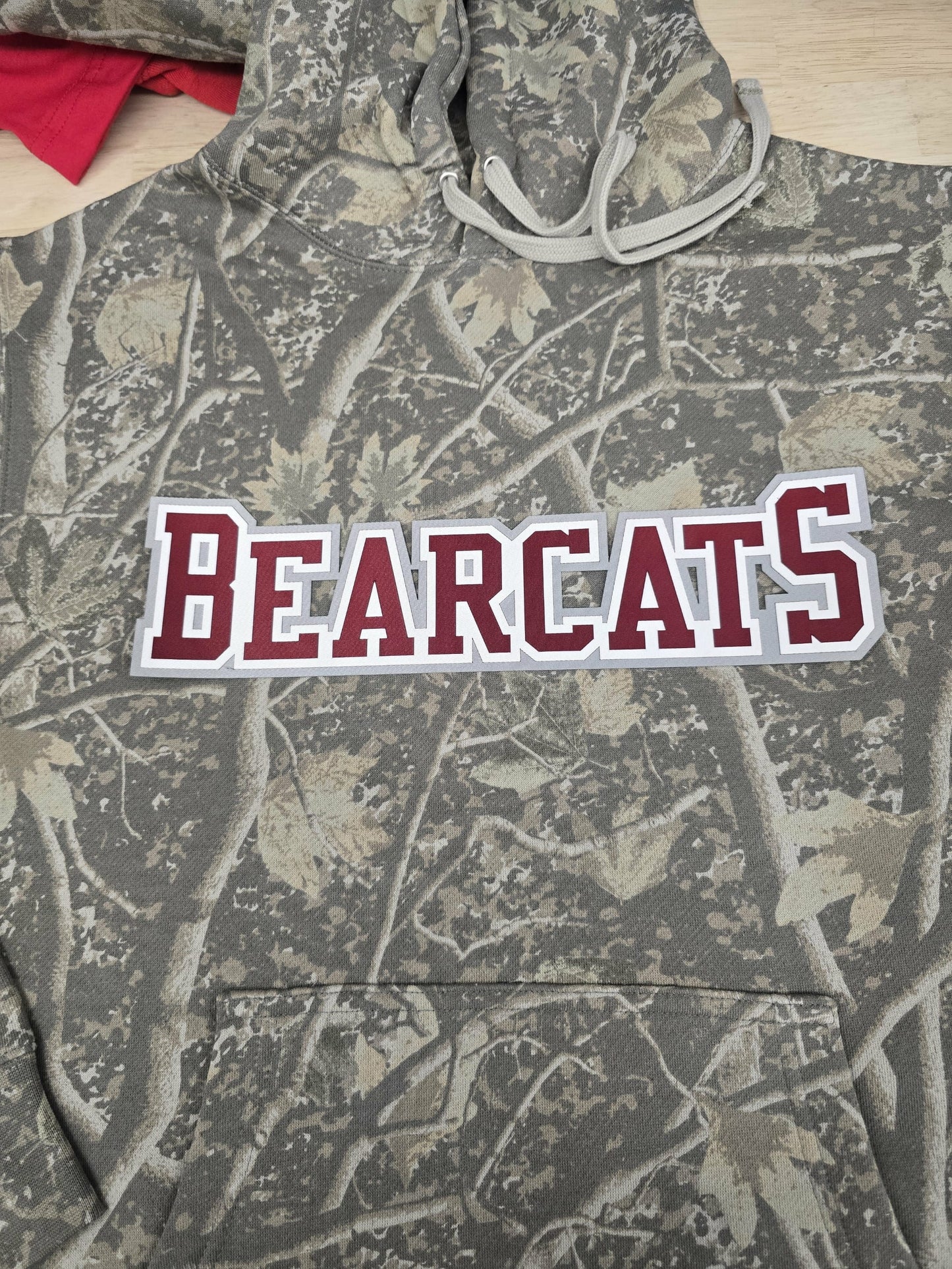 Deadwood Camo Hoodie with your favorite Team