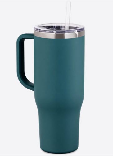 40 Ounce Charger Travel Mug With Handle