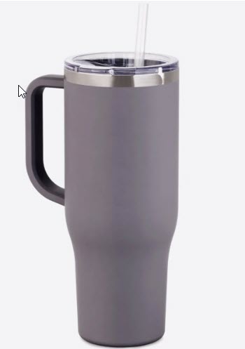 40 Ounce Charger Travel Mug With Handle