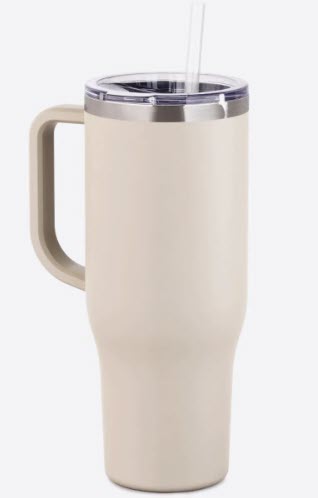 40 Ounce Charger Travel Mug With Handle
