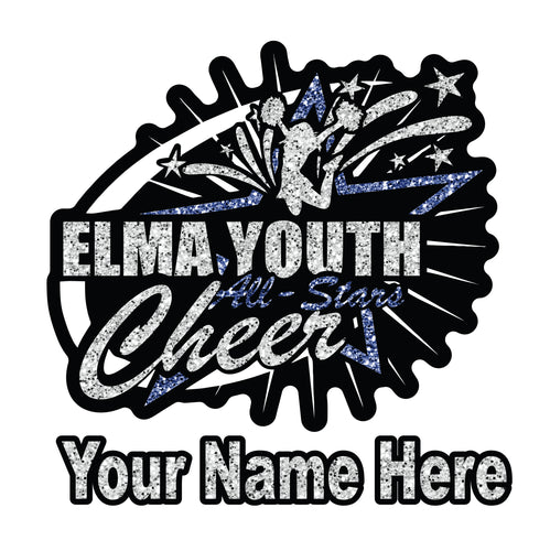 Elma Youth Cheer All-Stars Decal