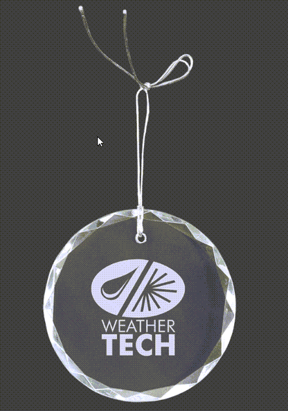 Optical Crystal Holiday Ornaments