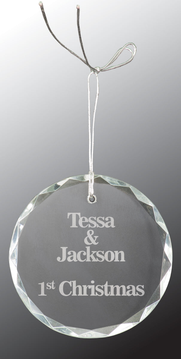 Crystal Holiday Ornaments