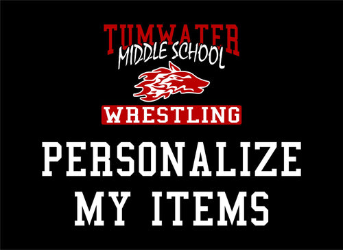 TMS Wrestling Personalize My Item