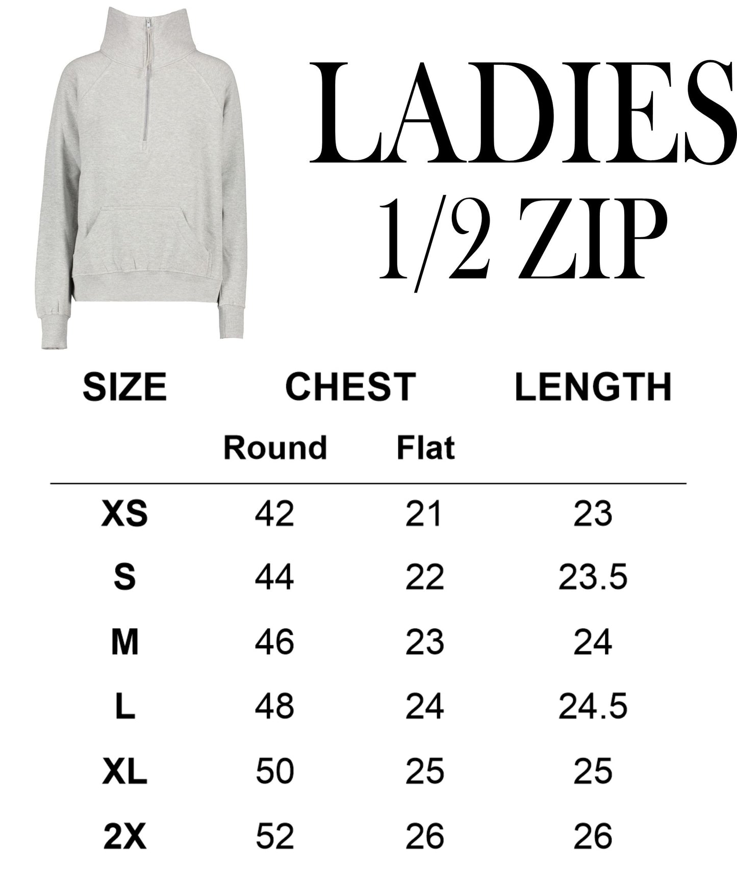 Baseball Bow Embroidered 1/2 Zip