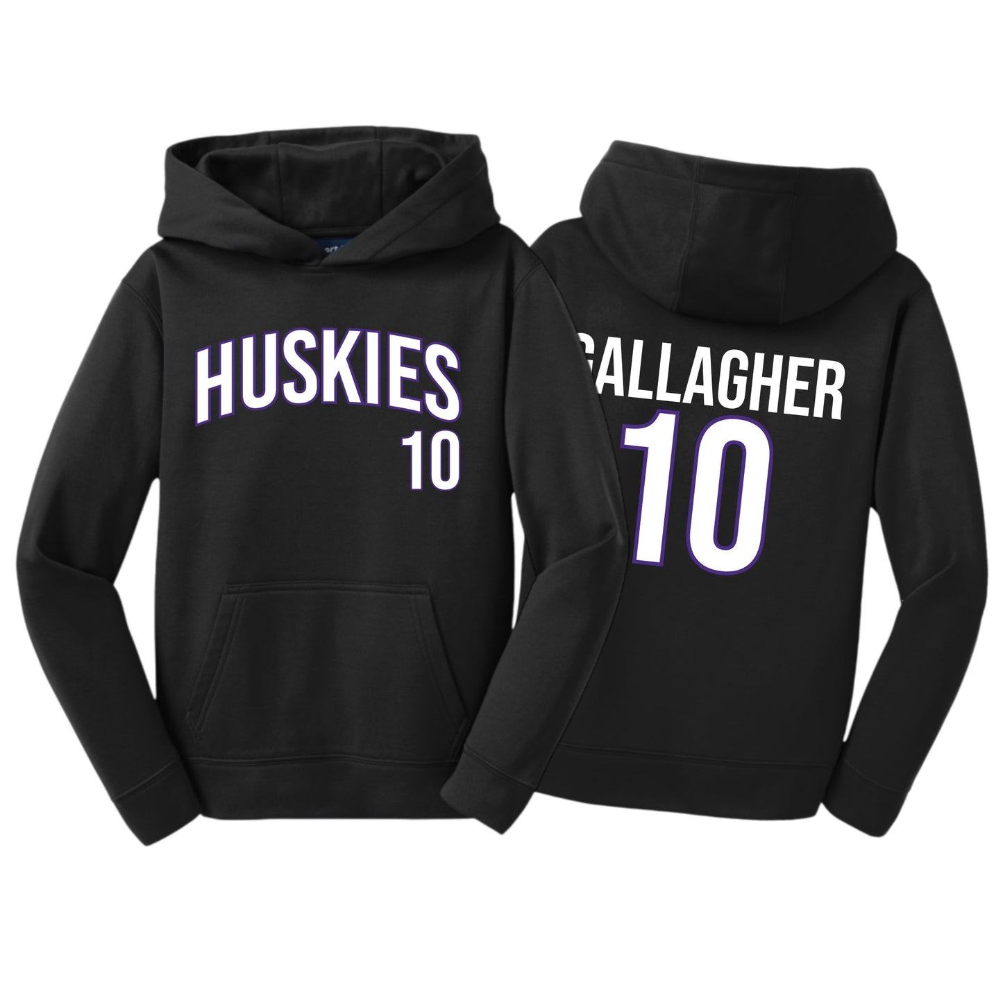 Huskies Softball Sport-Wick Hoodie