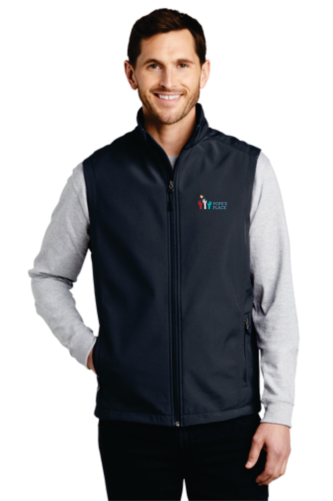 Men's Soft Shell Vest | Pope's Place