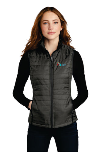 Ladies Puffy Vest | Pope's Place