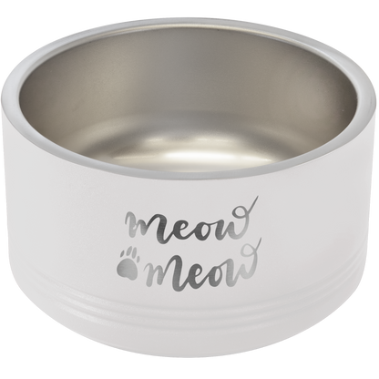 Laser Engraved Pet Bowls