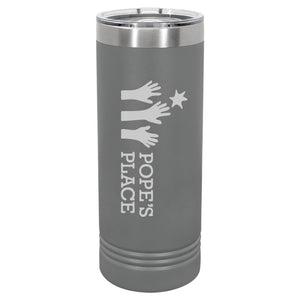 Engraved Skinny Tumbler | Pope's Place