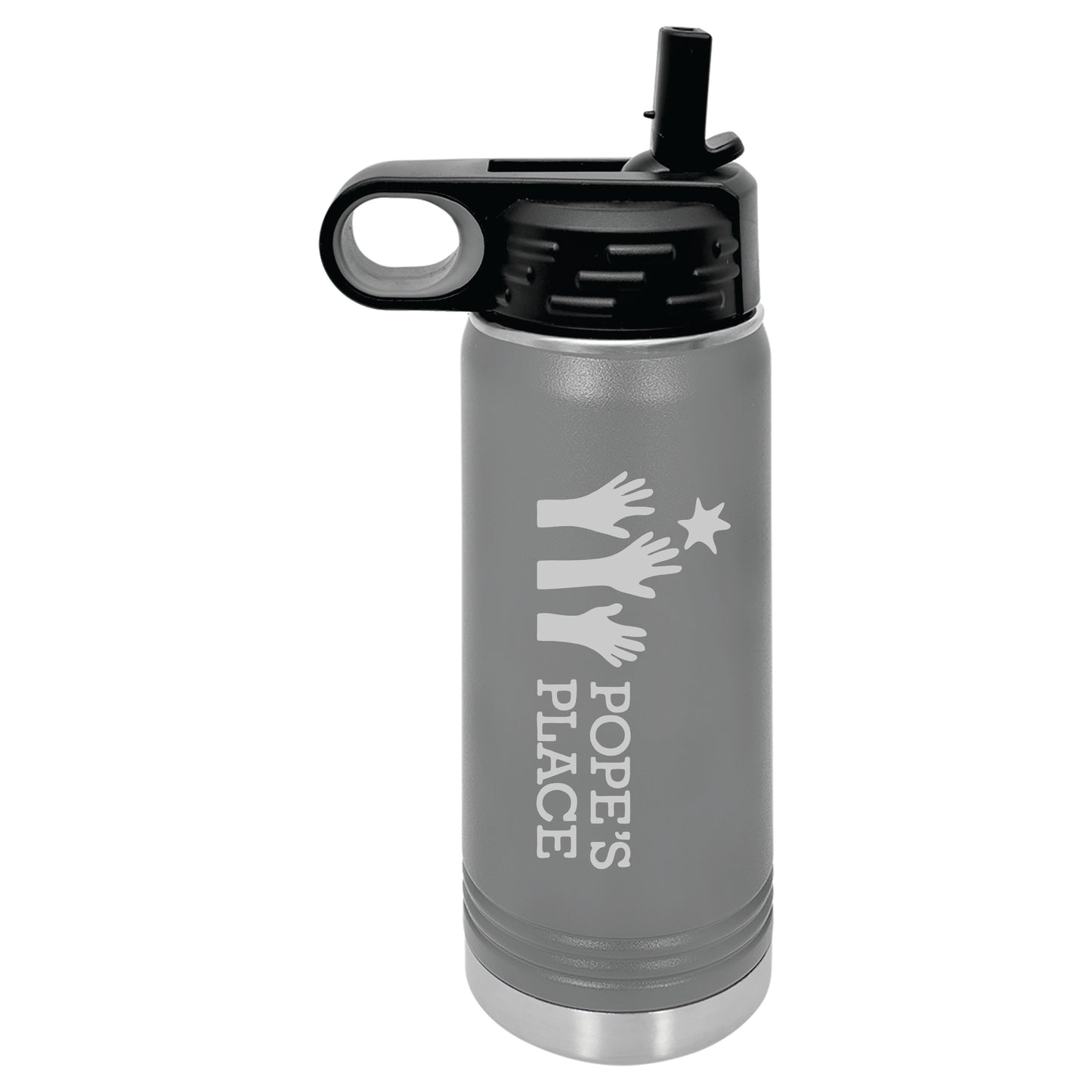 Engraved Water Bottle | Pope's Place