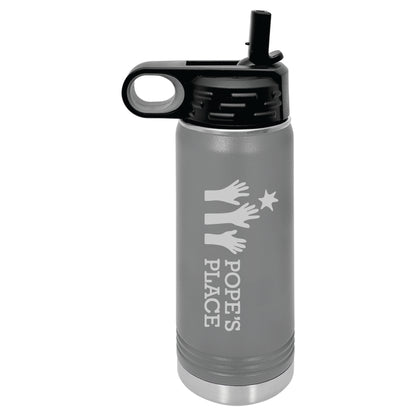 Engraved Water Bottle | Pope's Place