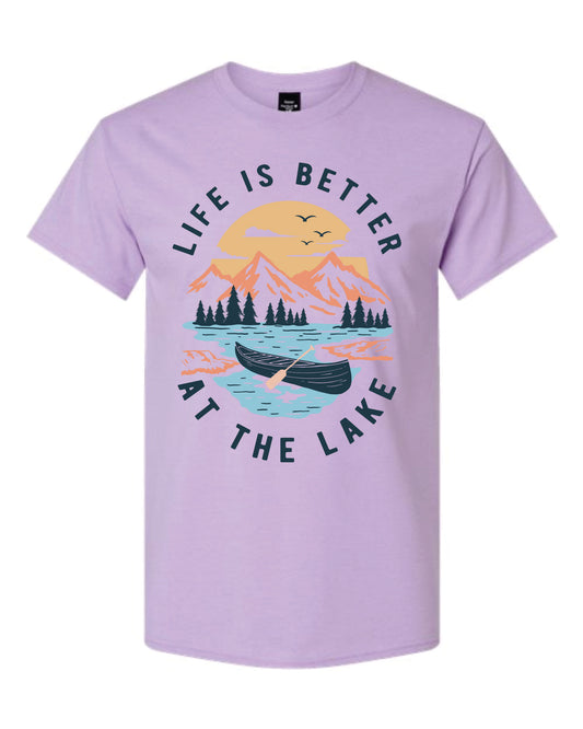 Life's Better at the Lake Unisex Tee
