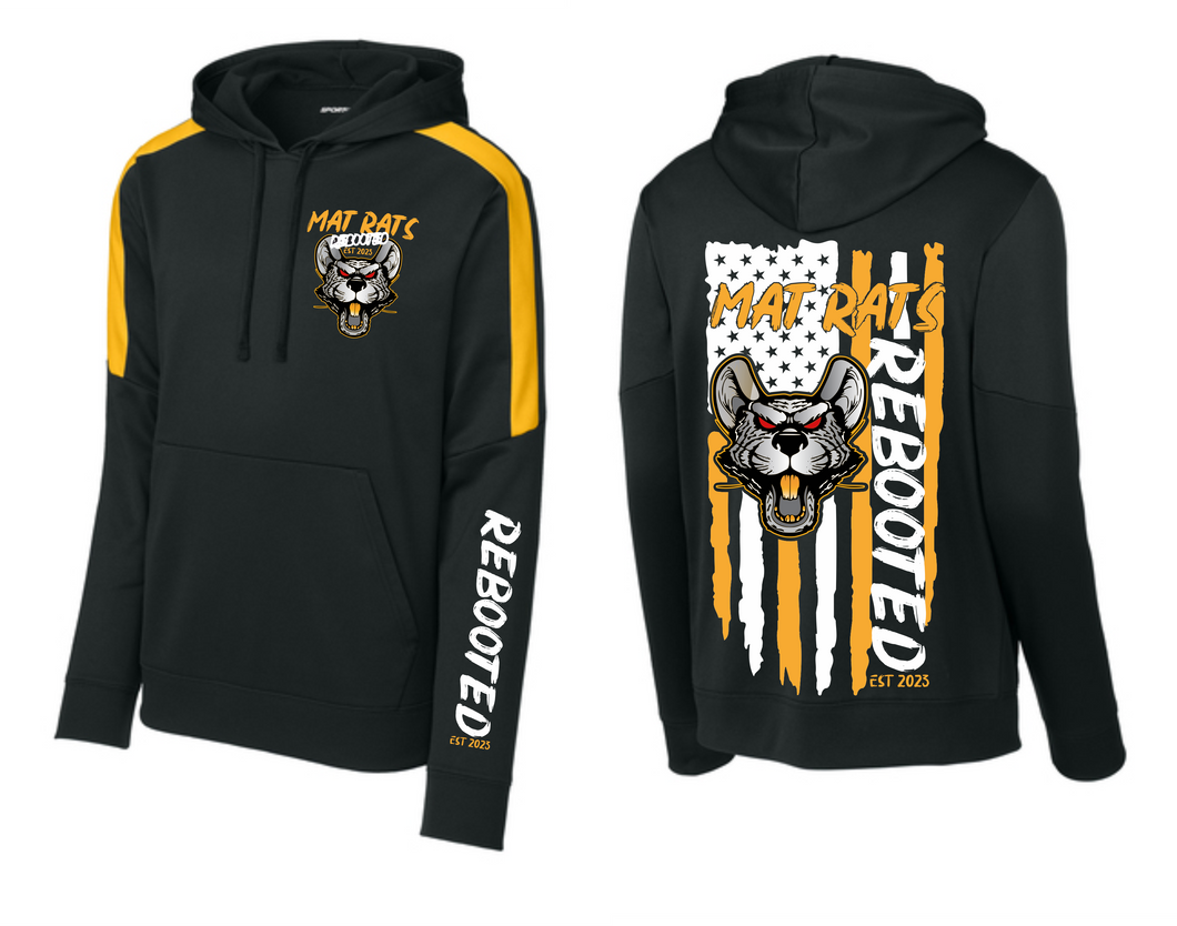 Mat Rats Rebooted Dry Fit Flag hoodie