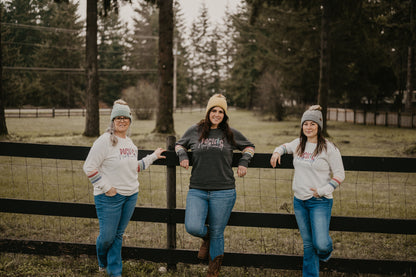 Pacific Northwest Stripe Sleeve Crew