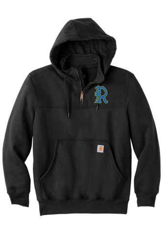 Rochester Carhartt Rain Defender Paxton Heavyweight Hooded Zip Mock Sweatshirt