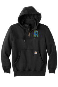 Rochester Carhartt Rain Defender Paxton Heavyweight Hooded Zip Mock Sweatshirt