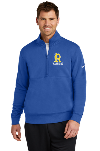 Warrior Nike Club Fleece Sleeve Swoosh 1/2-Zip