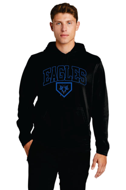 Elma Eagles Baseball Arched Drifit Hoodie