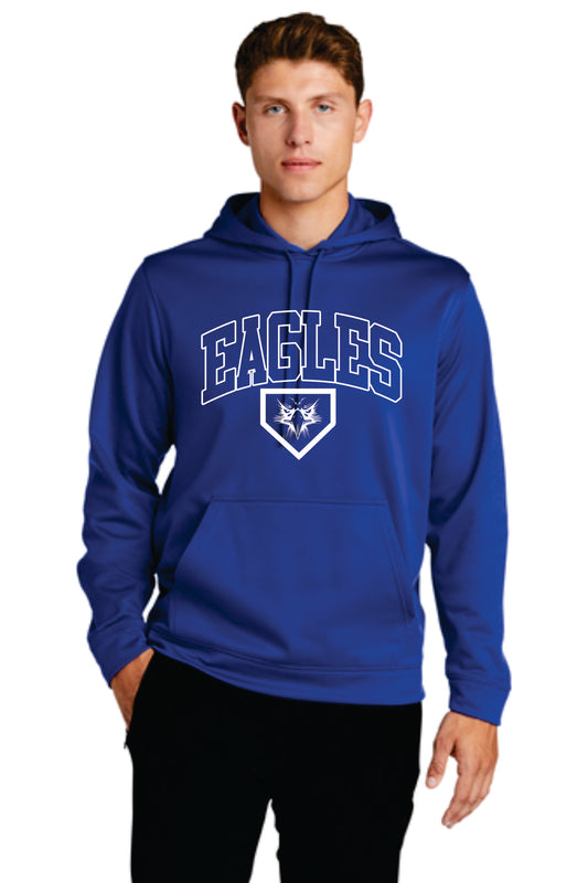 Elma Eagles Baseball Arched Drifit Hoodie